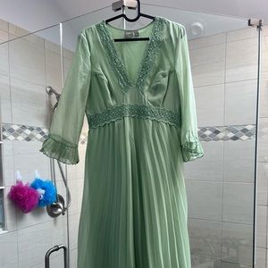 Mint Green maternity dress